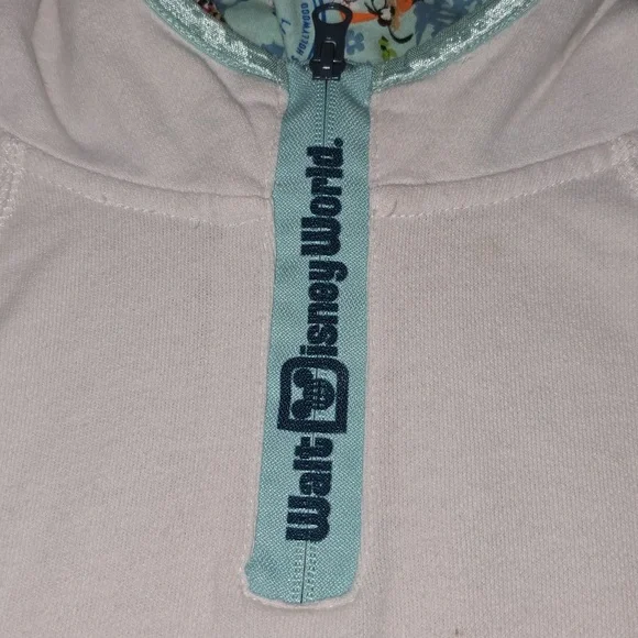 Walt Disney World Disney Parks Minnie Mouse Castle White Hoodie Sweatshirt Small - Picture 9 of 16